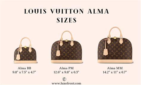 louis vuitton alma gm bag|louis vuitton alma bag sizes.